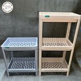 Kệ nhựa để đồ nhà tắm, nhà bếp đa năng 2 tầng, 3 tầng Hokori Việt Nhật