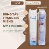 Bông tẩy trang EmiLy Đức (gói 120 miếng)