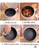 Nồi chiên, xào, lẩu mini kèm vỉ hấp