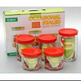 Bộ 5 lọ thủy tinh đựng gia vị