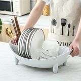 Giá úp bát đĩa, để rau củ hình thuyền