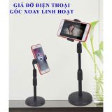 Giá đỡ (kẹp) điện thoại, micro xoay 360 độ chân tròn