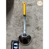 Môi, muôi canh inox cán vàng (36 x 9.6 cm)