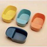 Khay nhựa lọc rác, để đồ đa năng cài bồn rửa bát