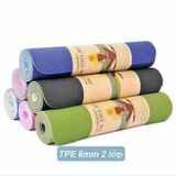 Thảm tập yoga 2 lớp loại xịn