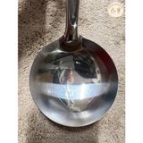 Môi, muôi canh inox cán vàng (36 x 9.6 cm)
