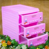 Tủ nhựa mini 3 tầng đựng thuốc, đồ cá nhân Song Long