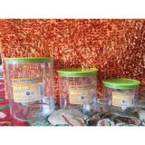 Bộ 3 hộp nhựa Hàn Quốc tròn, vuông Song Long