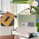 Hộp đựng giấy ăn nắp tre 3050 Song Long