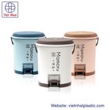 Thùng rác bật tròn 5 lít,10 lít Việt Nhật