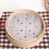 Set 100 tờ giấy nến đục lỗ dùng cho nồi chiên không dầu size 23 cm