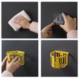 Giỏ nhựa để giấy vệ sinh dán tường 3380 Việt Nhật
