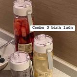 Set 3 bình nước Muji Nhật Bản
