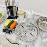 Bộ nạo inox kèm rổ và chậu