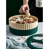 Khay đựng mứt, bánh kẹo Tết 2 tầng