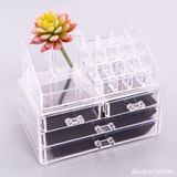 Kệ mica trong suốt 4 tầng đựng mĩ phẩm