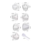 Set 7 chiếc khuôn silicon làm cơm hình cute