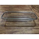 Rổ inox dẹt đựng hoa quả, đồ ăn chiên rán ráo mỡ