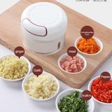 Máy xay tỏi ớt dây kéo mini Food Chopper