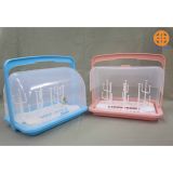 Giá úp bình sữa có nắp đậy và thanh cắm 1361-1 nhựa Việt Nhật