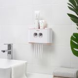 Hộp đựng bàn chải, nhả kem đánh răng Ecoco 4 cốc