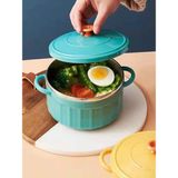 Bát inox ăn mì dáng nồi (kèm thìa)