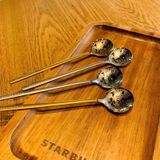 Set 4 thìa inox Starbucks
