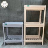 Kệ nhựa để đồ nhà tắm, nhà bếp đa năng 2 tầng, 3 tầng Hokori Việt Nhật