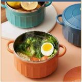 Bát inox ăn mì dáng nồi (kèm thìa)