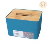 Hộp đựng giấy ăn nắp tre 3050 Song Long