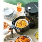 10 chiếc đĩa bạc lót nồi chiên không dầu ĐK 18 cm