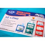 Kệ nhựa lồng (kệ úp bát có nắp) 2 tầng 2192-2 Song Long
