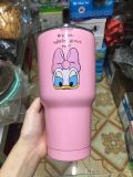 Cốc giữ nhiệt inox 900 ml (kèm túi xách, 2 ống hút và 1 cọ ống hút)