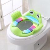 Tấm lót thu nhỏ bồn cầu cho bé có tay vịn
