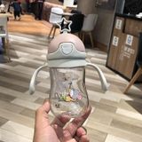 Bình nhựa tập uống nước ngôi sao cho bé (loại bé)