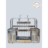 Kệ để đũa thìa dao thớt inox có khay hứng nước