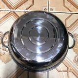 Nồi lẩu inox 28 cm Hoàng Gia