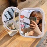 Gương soi lúa mạch để bàn xinh xắn