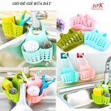 Giỏ để giẻ rửa bát silicon