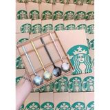 Set 4 thìa inox Starbucks