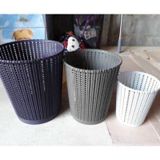 Sọt nhựa đựng rác nhỏ, trung, đại giả mây Việt Nhật