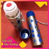 Bình giữ nhiệt inox hình lá 500 ml