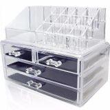 Kệ mica trong suốt 4 tầng đựng mĩ phẩm