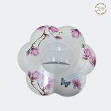 Khay phíp đựng bánh kẹo tết hoa 6 cánh CJ57-13 dày dặn
