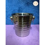 Xô inox ủ đá, để đá giữ lạnh