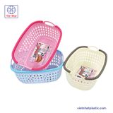 Giỏ nhựa hoa chữ nhật 3377-1 Việt Nhật
