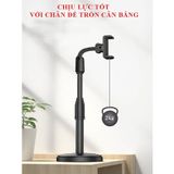 Giá đỡ (kẹp) điện thoại, micro xoay 360 độ chân tròn