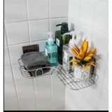 Kệ góc inox dính tường