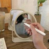 Gương soi lúa mạch để bàn xinh xắn