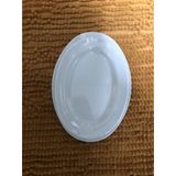 Đĩa phíp bầu dục trắng melamine Fataco HX 13, HX 06
